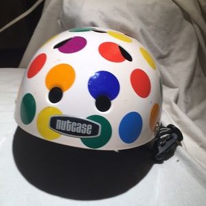 Nutcase Kids Polka-Dotted Helmet